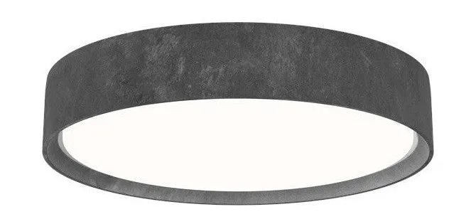 Louis Poulsen Lp Slim Round Semi Recessed Ceiling Lamp 5814 Lumens ø68 Cm, Dark Aluminium