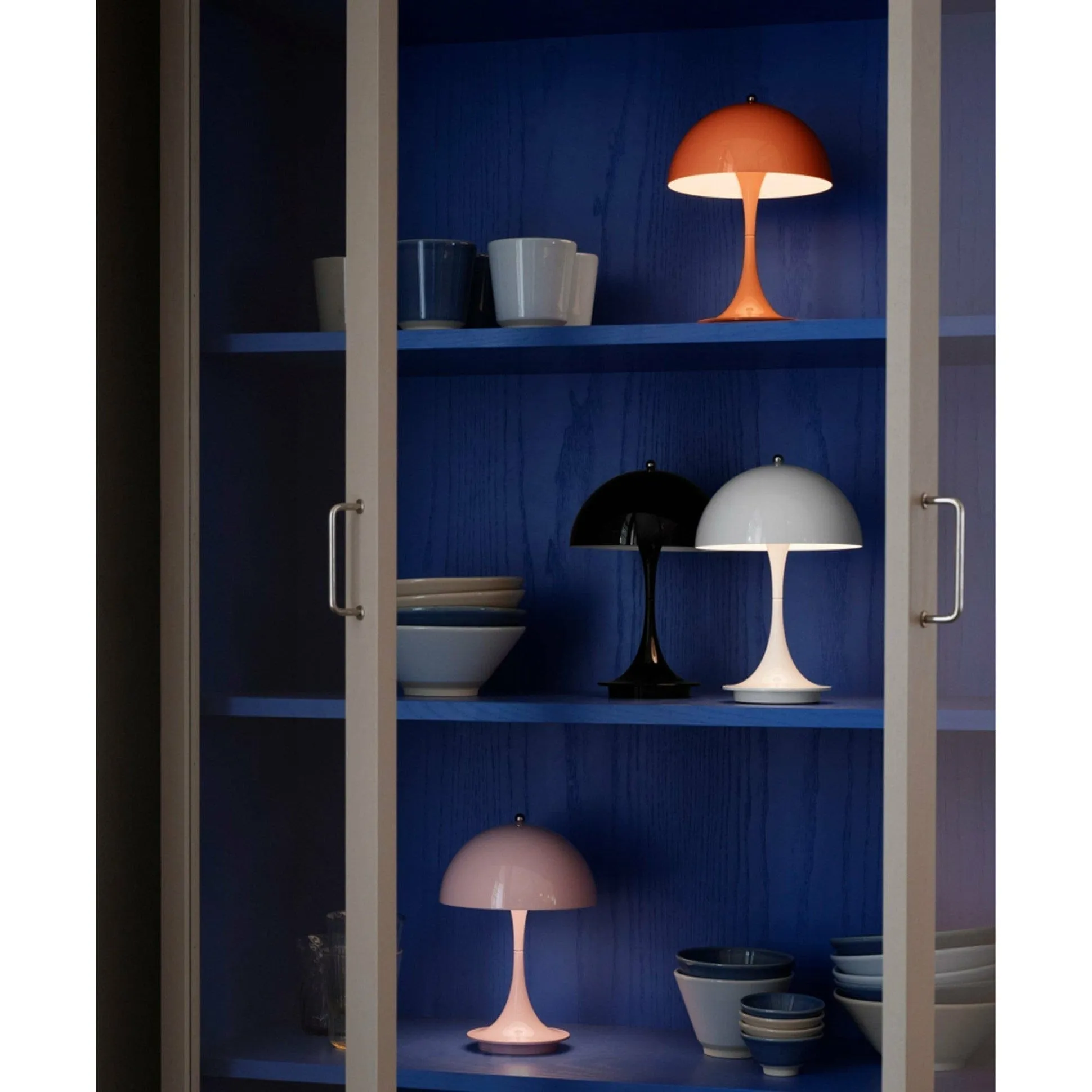 Louis Poulsen Panthella 160 Portable Table Lamp Led 27 K V2, Coral