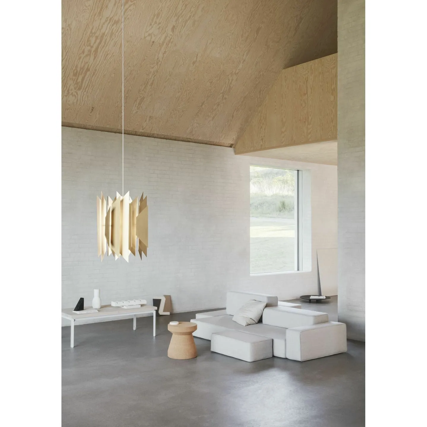 Lyfa Divan Pendant 24,5 Cm, Brass