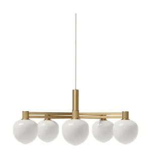 Lyfa Memoir Chandelier 120 V, Brass