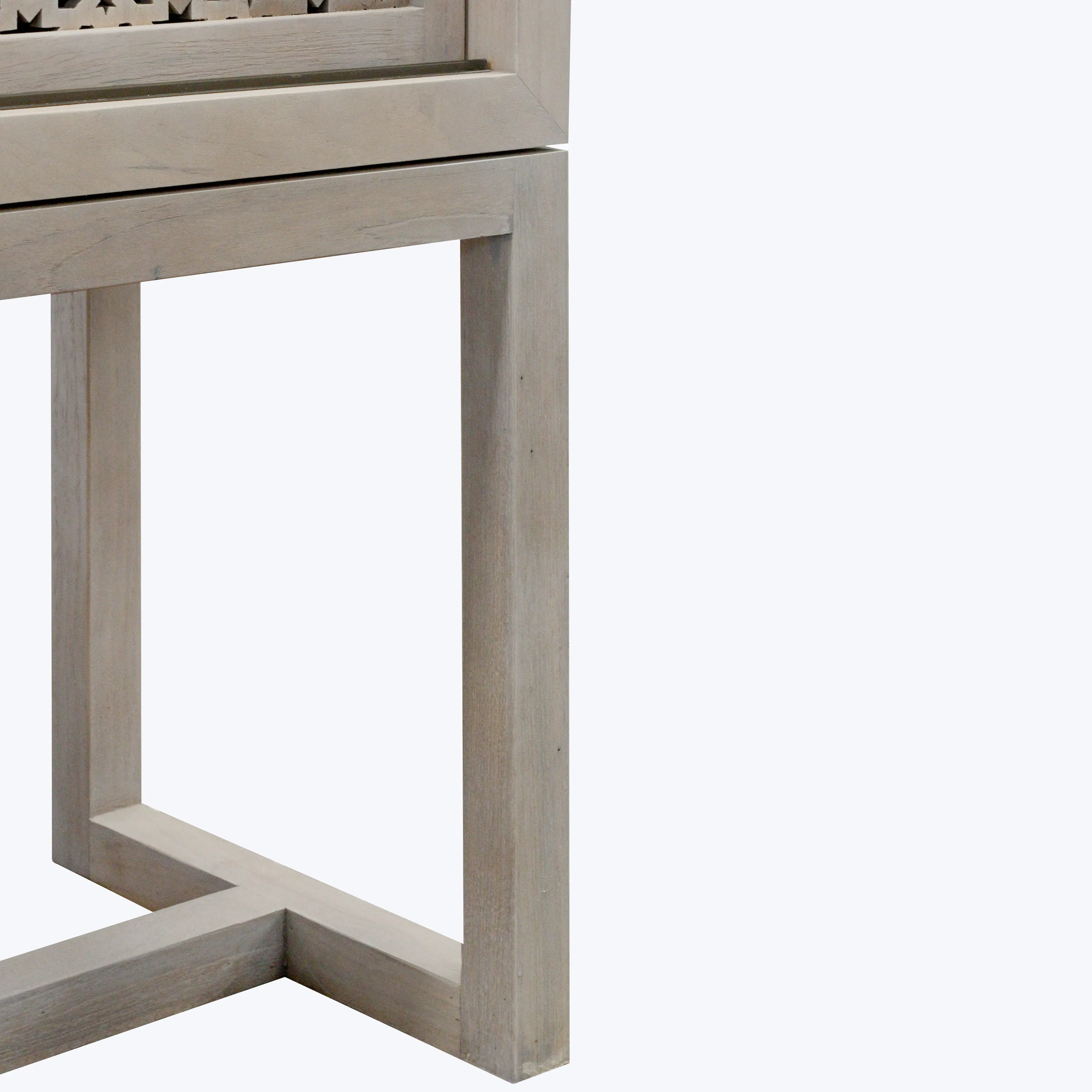 Mantra Teak Wide Cabinet