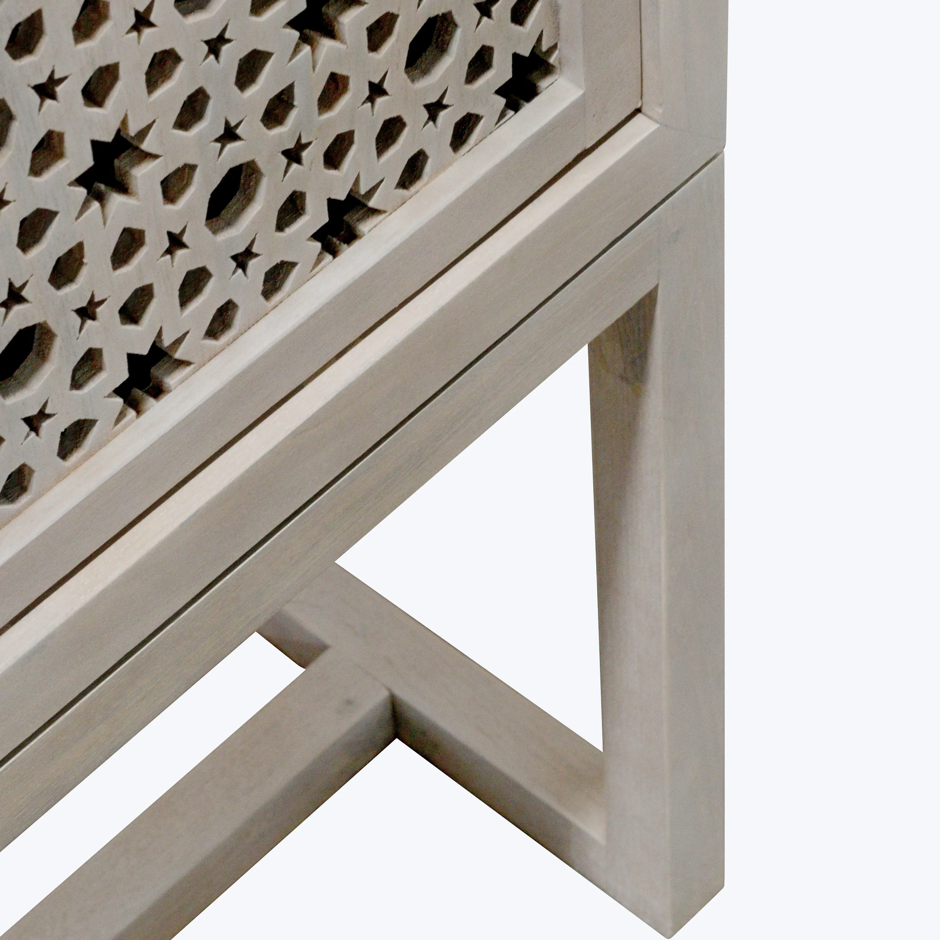 Mantra Teak Wide Cabinet