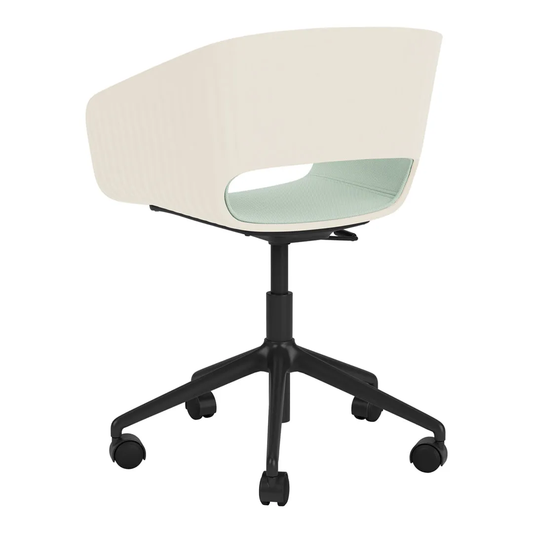 Maree 405 Office Chair - 5 Star Base w/ Casters - Front Upholstered