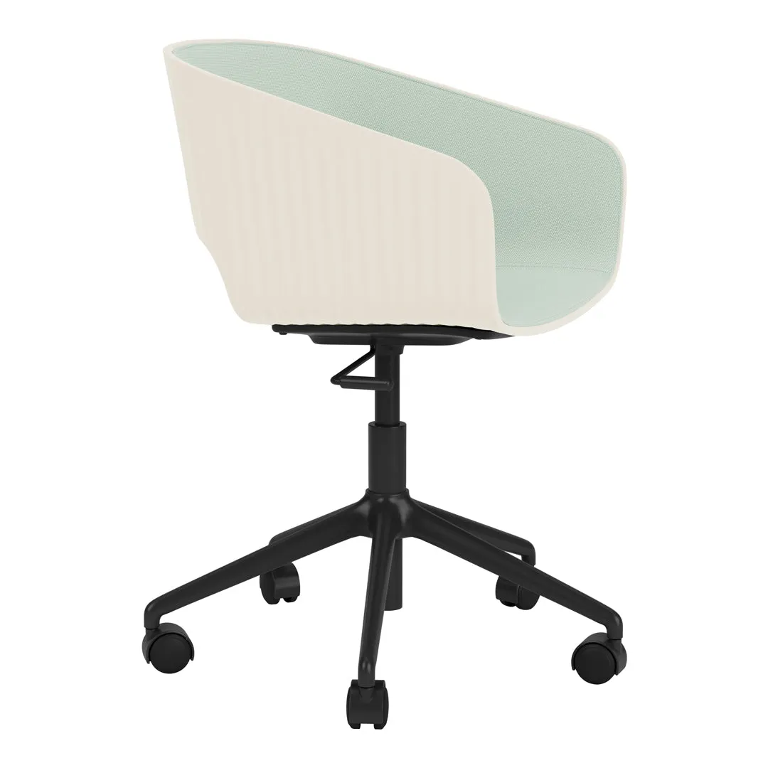 Maree 405 Office Chair - 5 Star Base w/ Casters - Front Upholstered