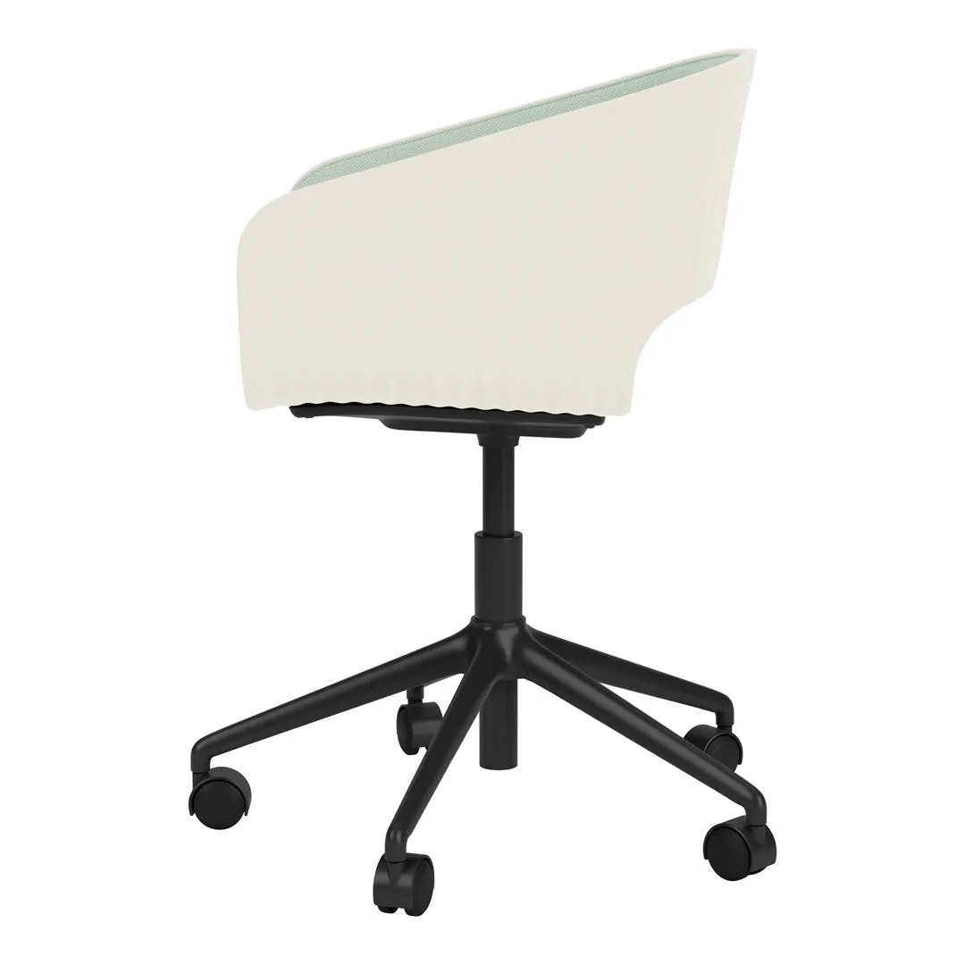 Maree 405 Office Chair - 5 Star Base w/ Casters - Front Upholstered