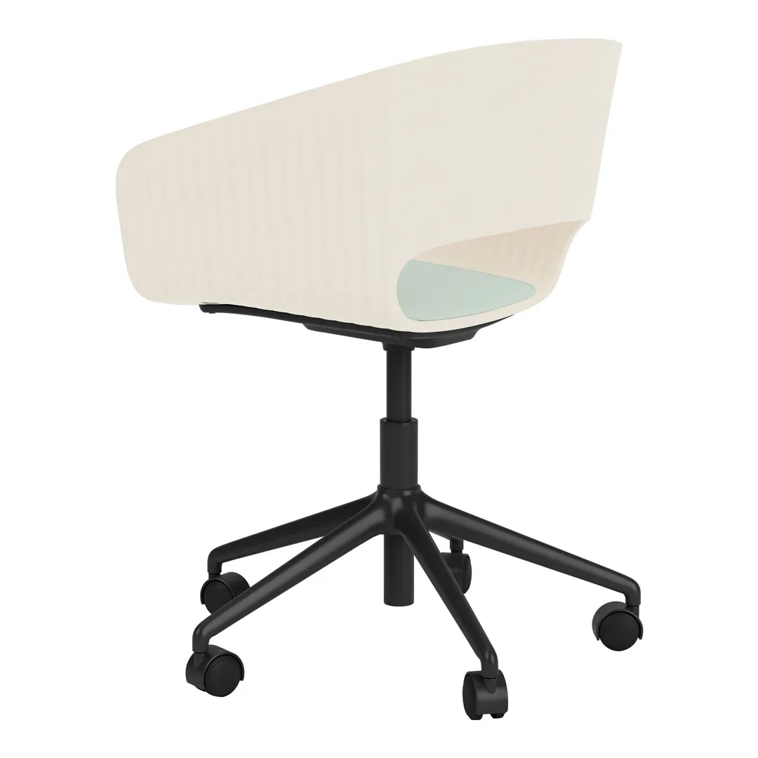 Maree 405 Office Chair - 5-Star Base w/ Casters - Seat Upholstered