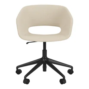 Maree 406 Office Chair - 5 Star Base w/ Casters - Fully Upholstered