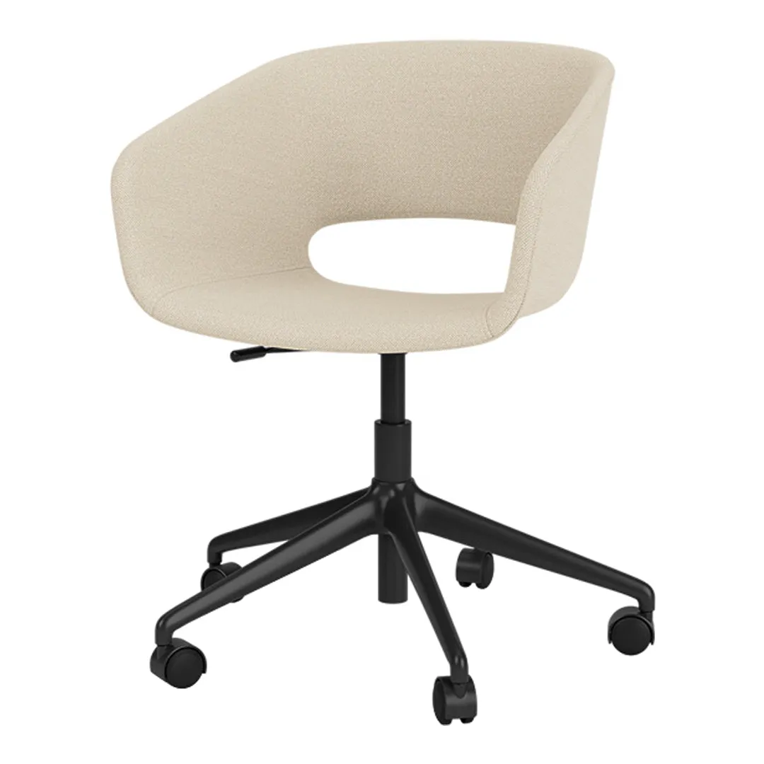 Maree 406 Office Chair - 5 Star Base w/ Casters - Fully Upholstered