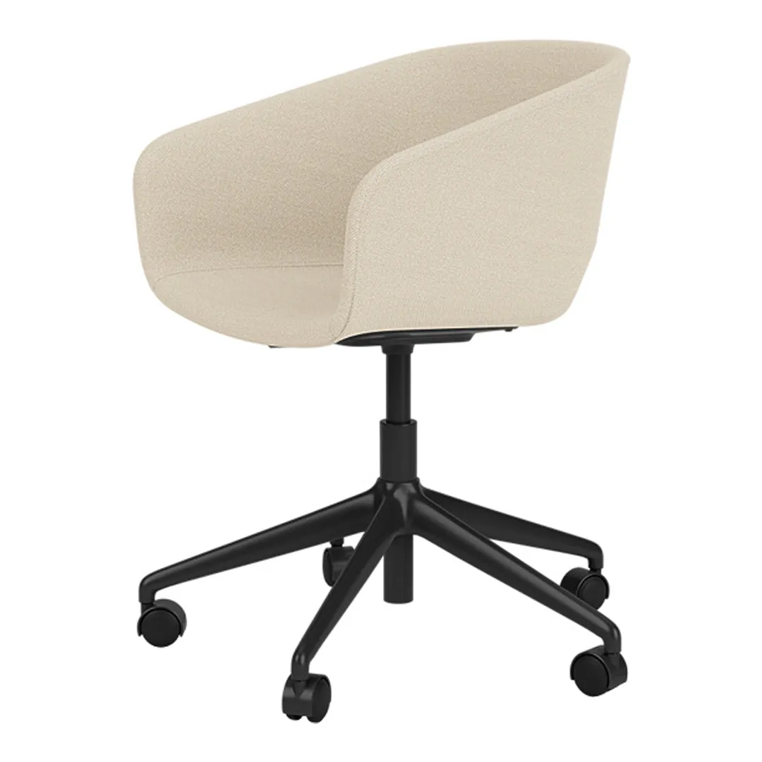 Maree 406 Office Chair - 5 Star Base w/ Casters - Fully Upholstered