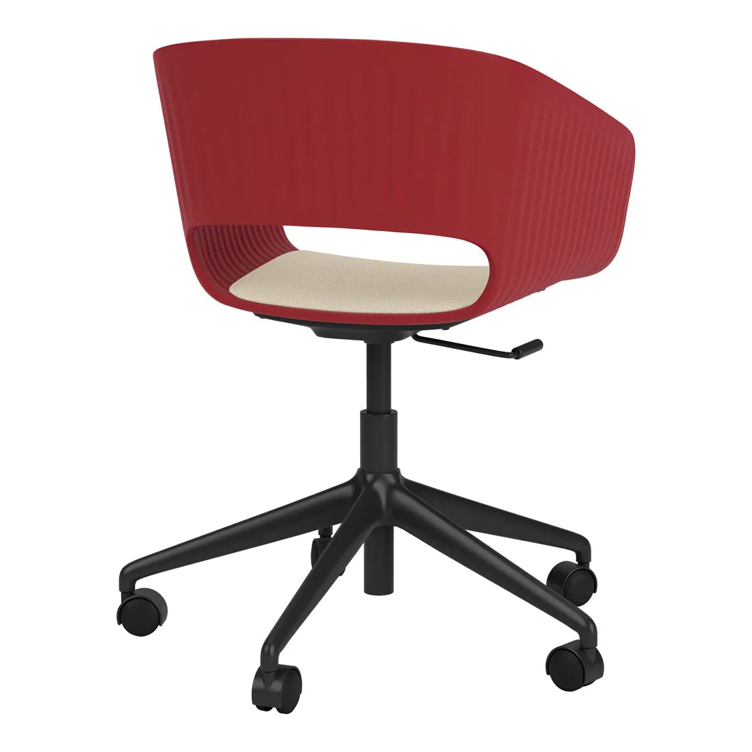 Maree 406 Office Chair - 5-Star Base w/ Casters - Seat Upholstered