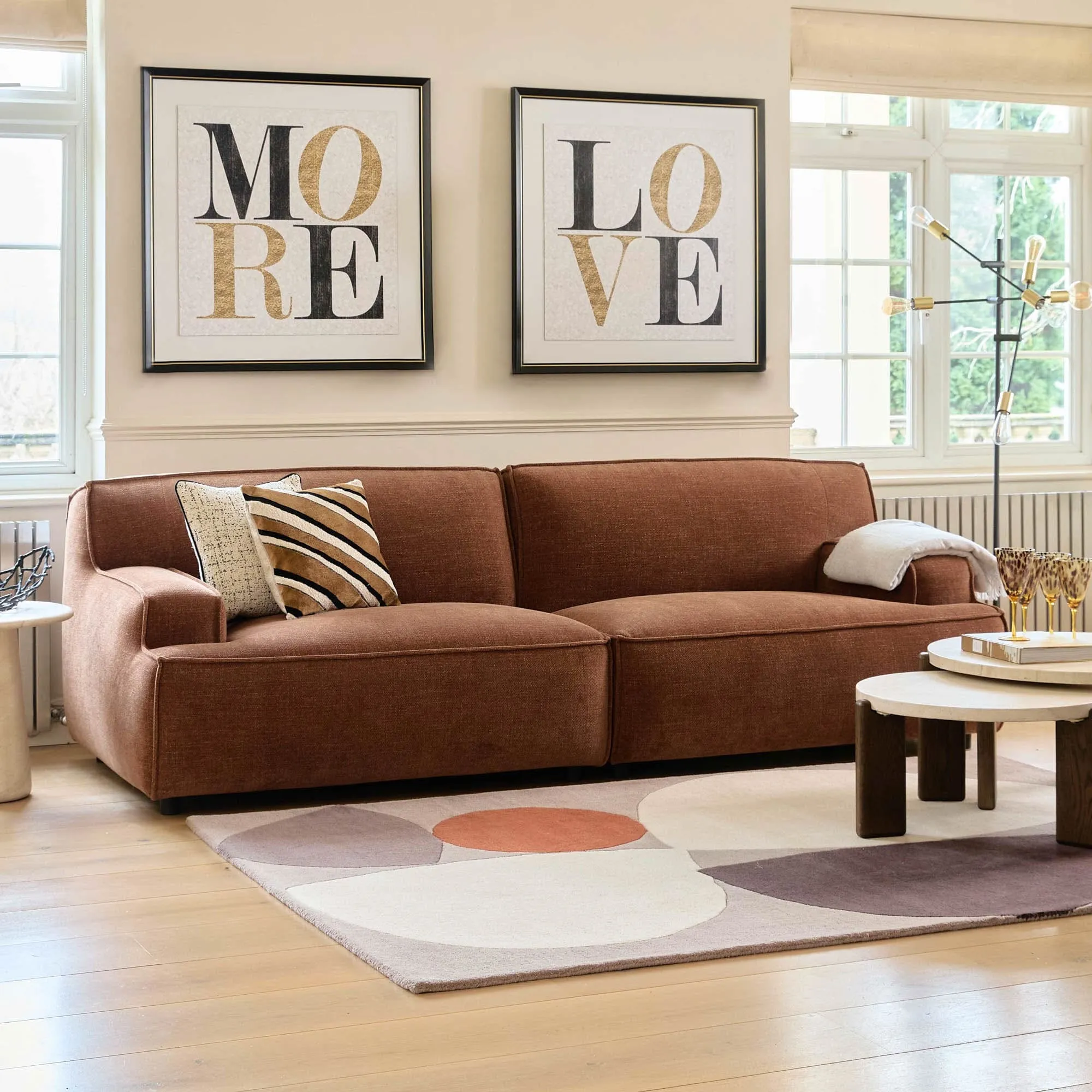 Maxwell - 3 Seat Sofa In Fabric