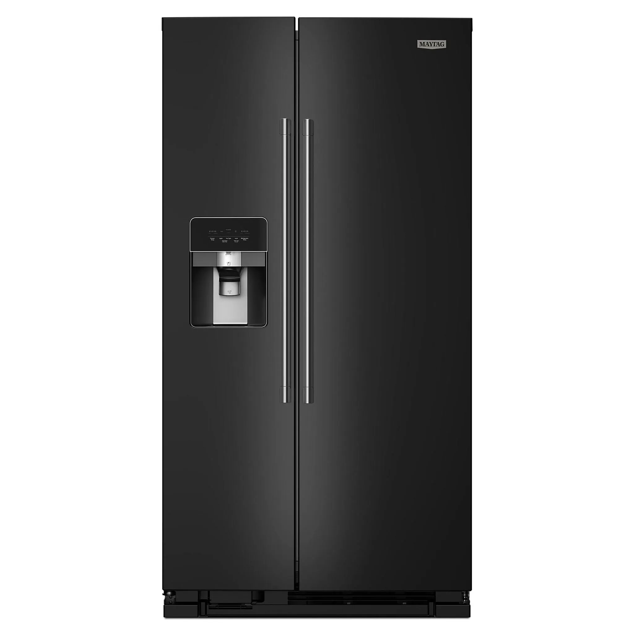 Maytag Black Side-by-Side Refrigerator (24.5 Cu.Ft.) - MRSF4036PB
