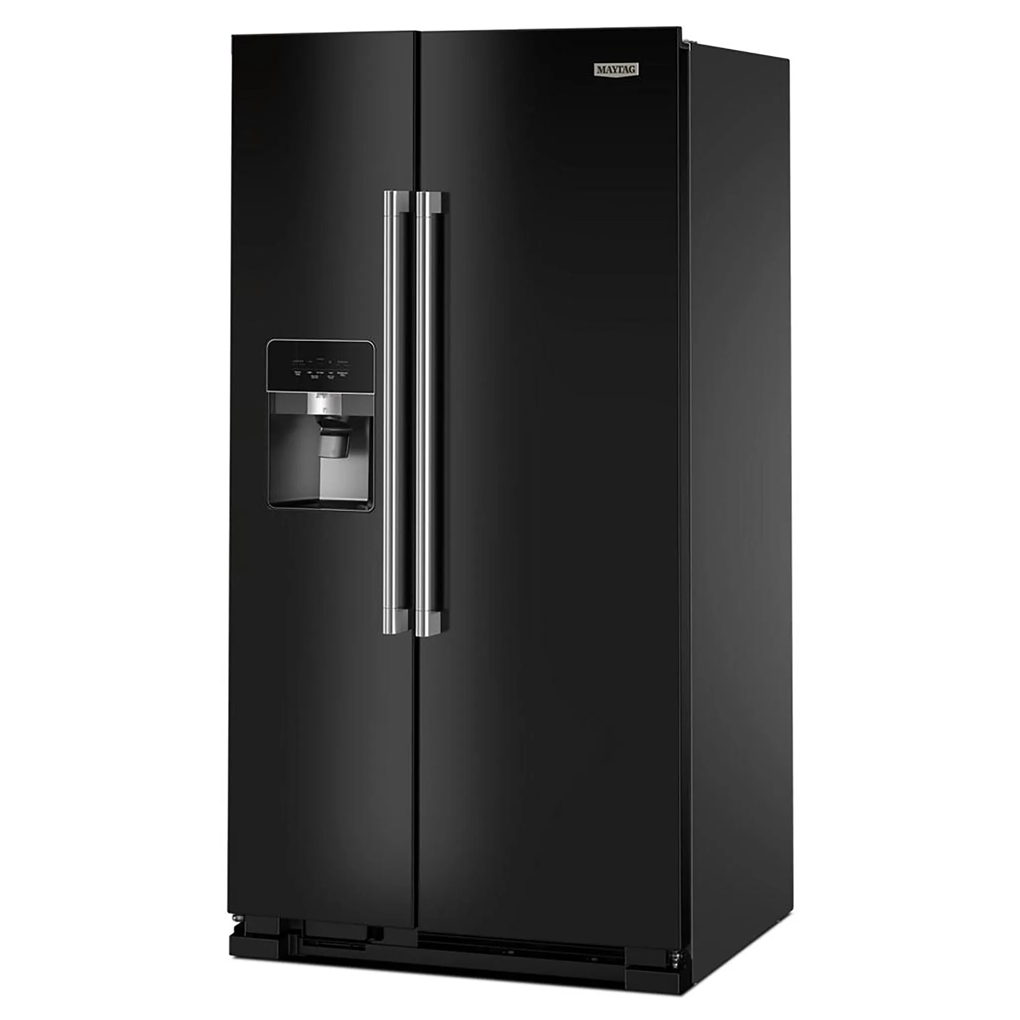 Maytag Black Side-by-Side Refrigerator (24.5 Cu.Ft.) - MRSF4036PB