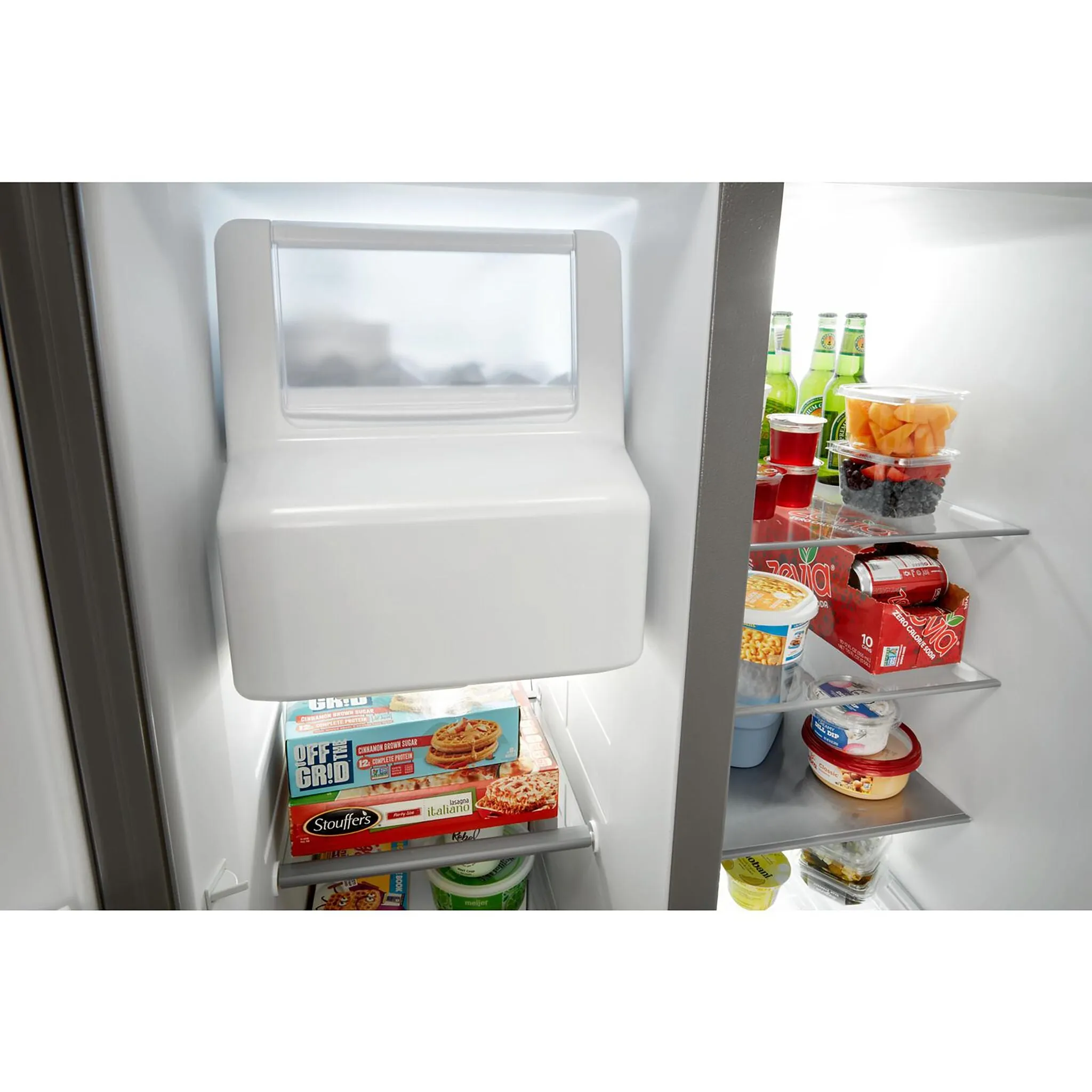 Maytag Black Side-by-Side Refrigerator (24.5 Cu.Ft.) - MRSF4036PB