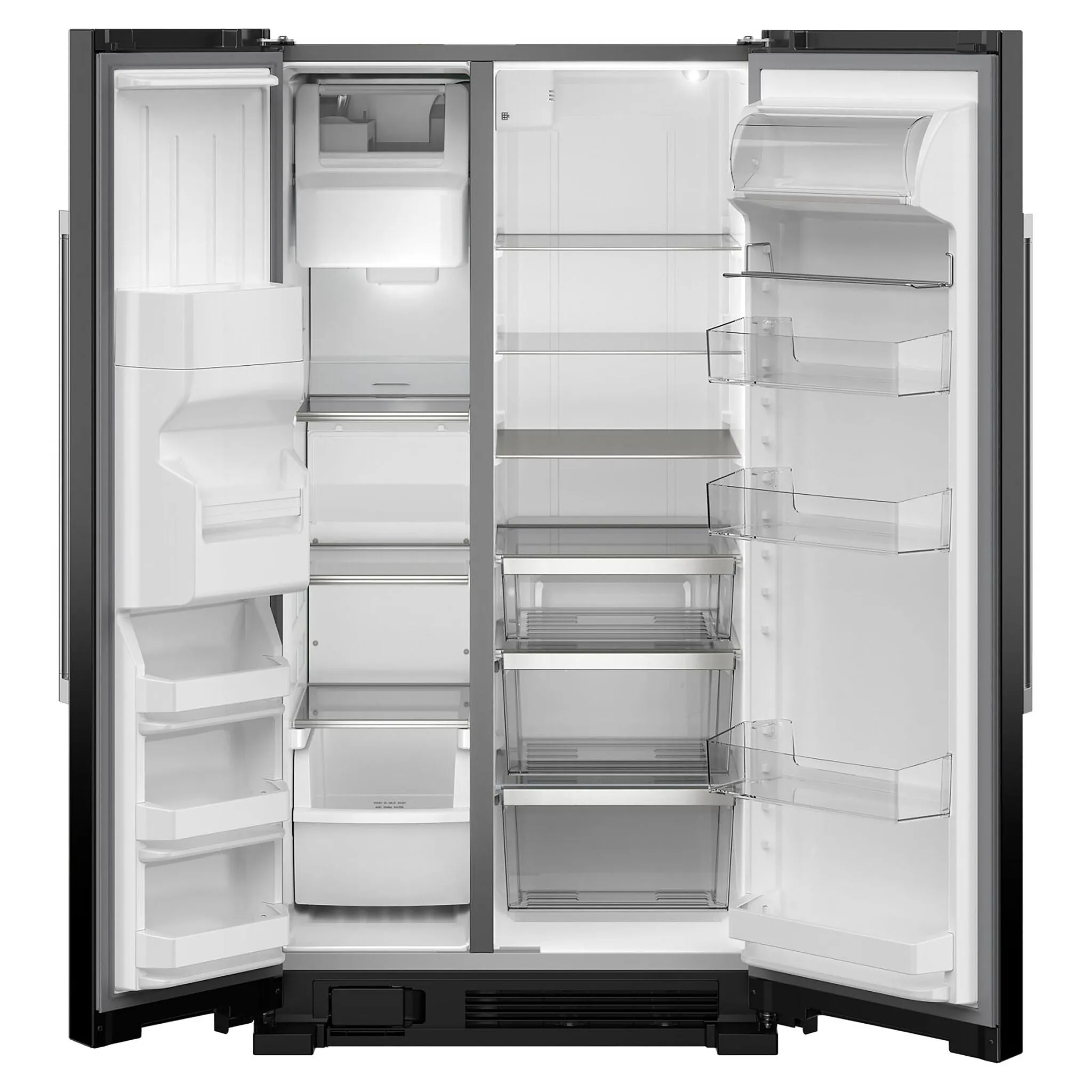Maytag Black Side-by-Side Refrigerator (24.5 Cu.Ft.) - MRSF4036PB