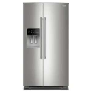 Maytag Fingerprint Resistant Stainless Steel Side-by-Side Refrigerator (28.3 Cu. Ft.) - MRSF6636RZ