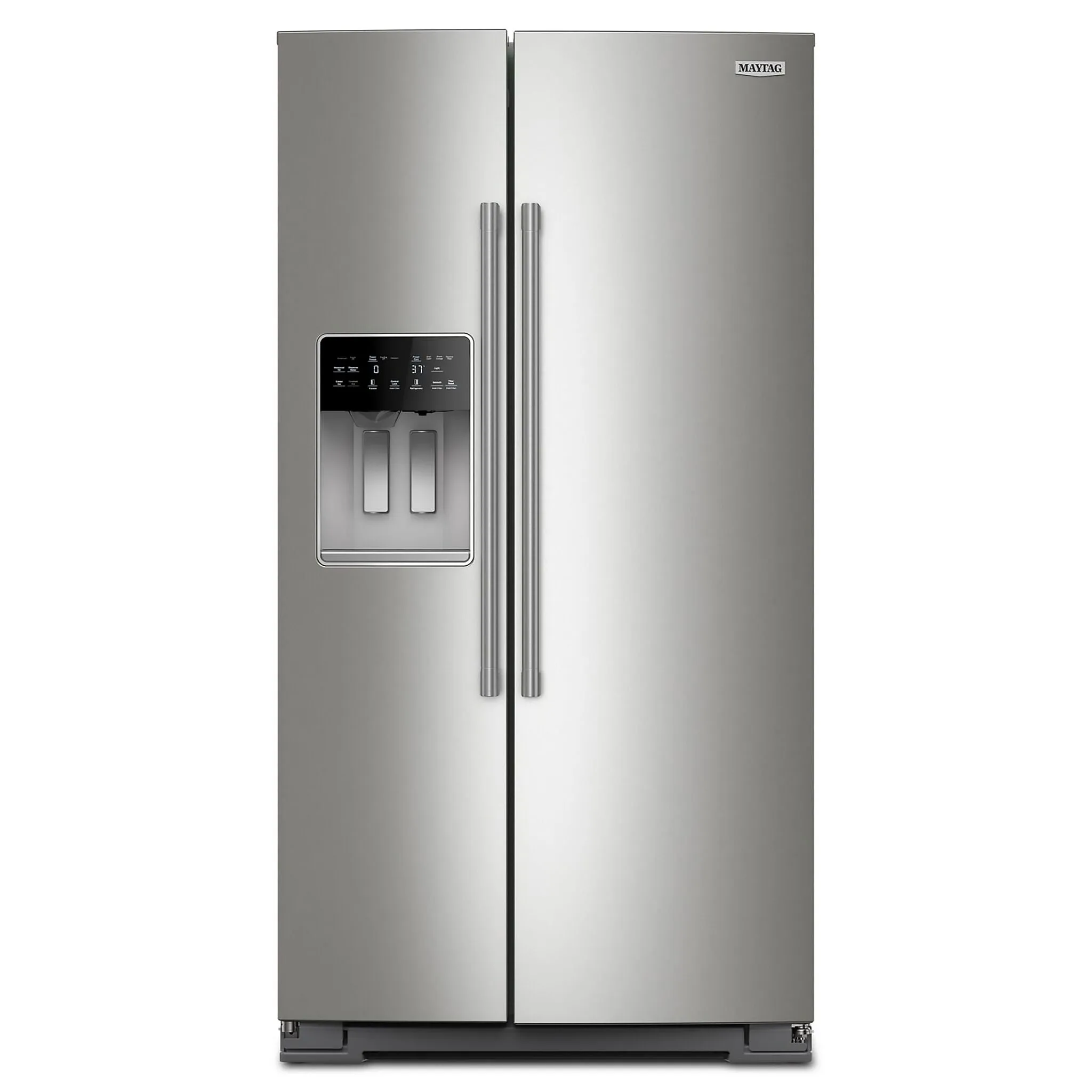 Maytag Fingerprint Resistant Stainless Steel Side-by-Side Refrigerator (28.3 Cu. Ft.) - MRSF6636RZ