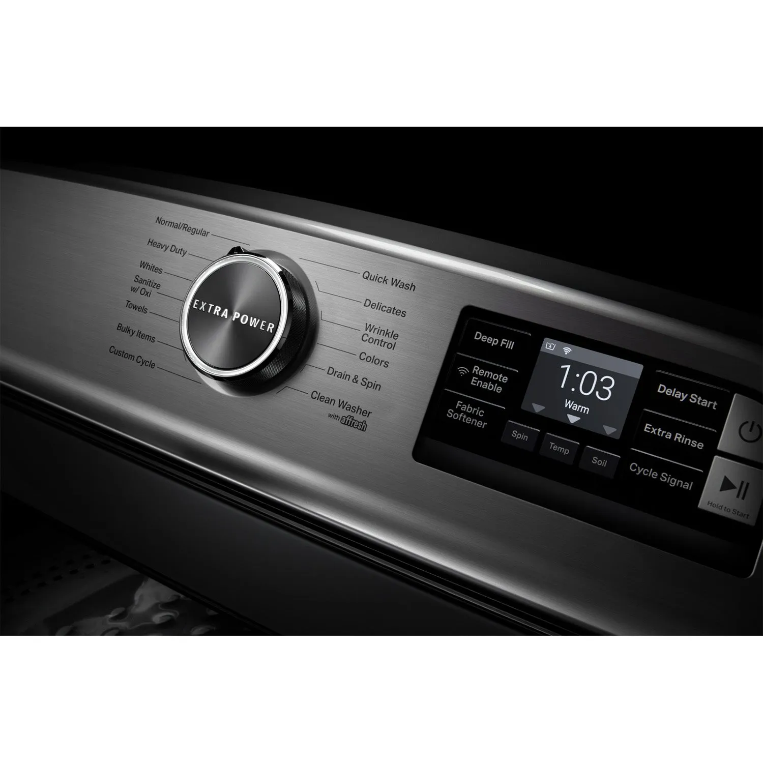 Maytag Metallic Slate Smart Top-Load Washer (6.0 cu. ft.) & Smart Gas Dryer (7.4 cu. ft.) - MVW7230HC/MGD6230HC