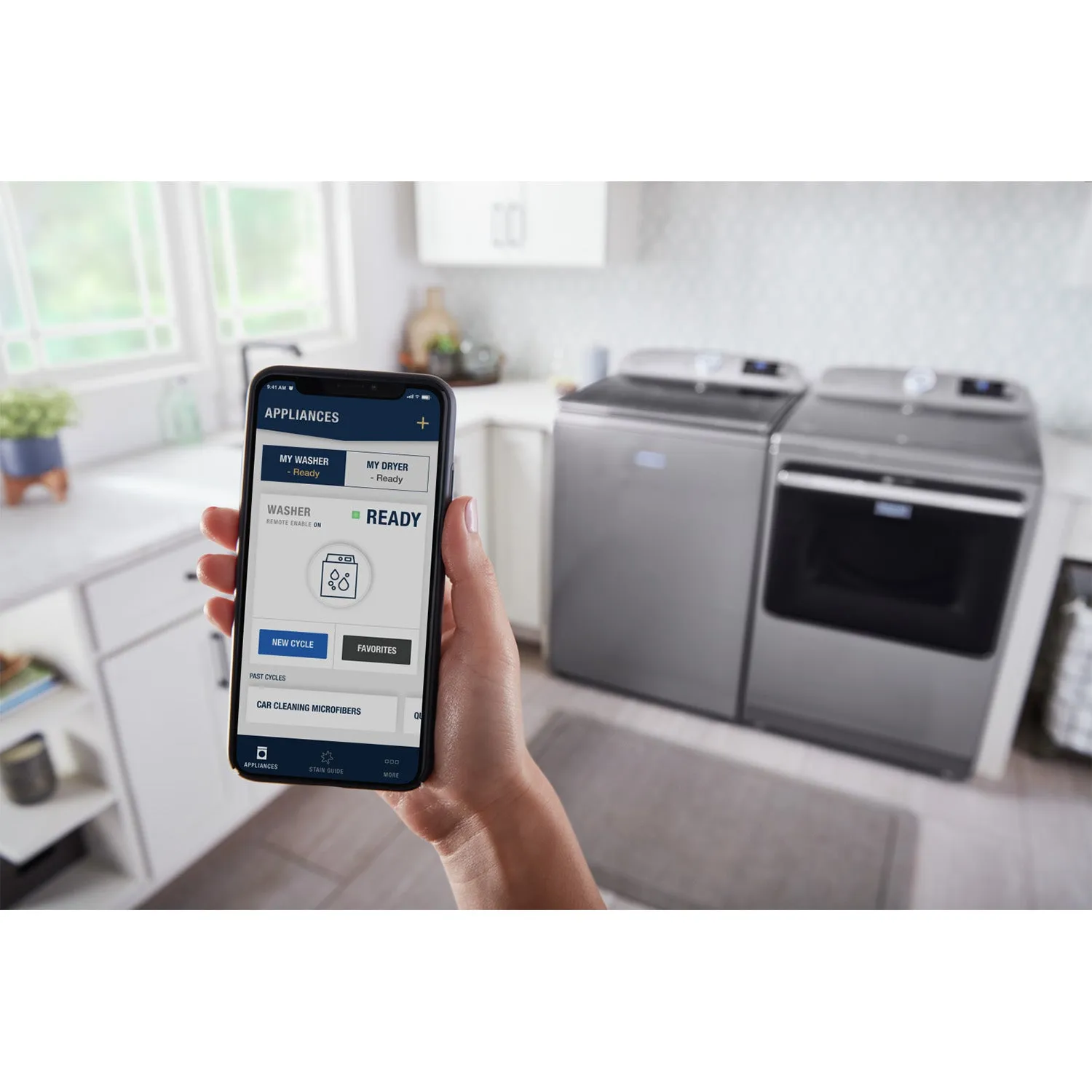 Maytag Metallic Slate Smart Top-Load Washer (6.0 cu. ft.) & Smart Gas Dryer (7.4 cu. ft.) - MVW7230HC/MGD6230HC