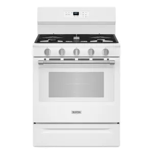 Maytag White Gas Freestanding Range (5 Cu.Ft.) - MFGS6030RW