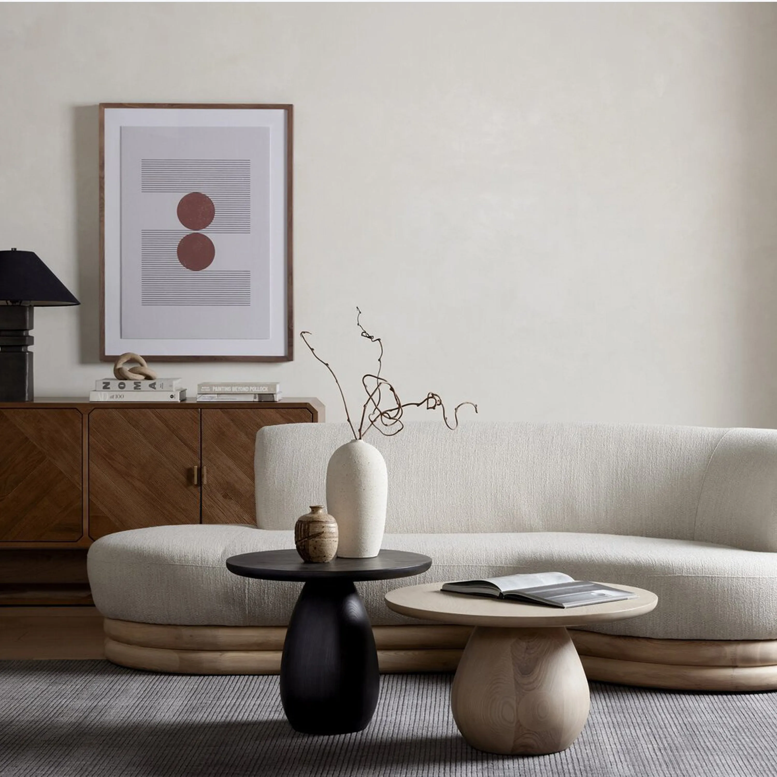 Merla Wood End Table