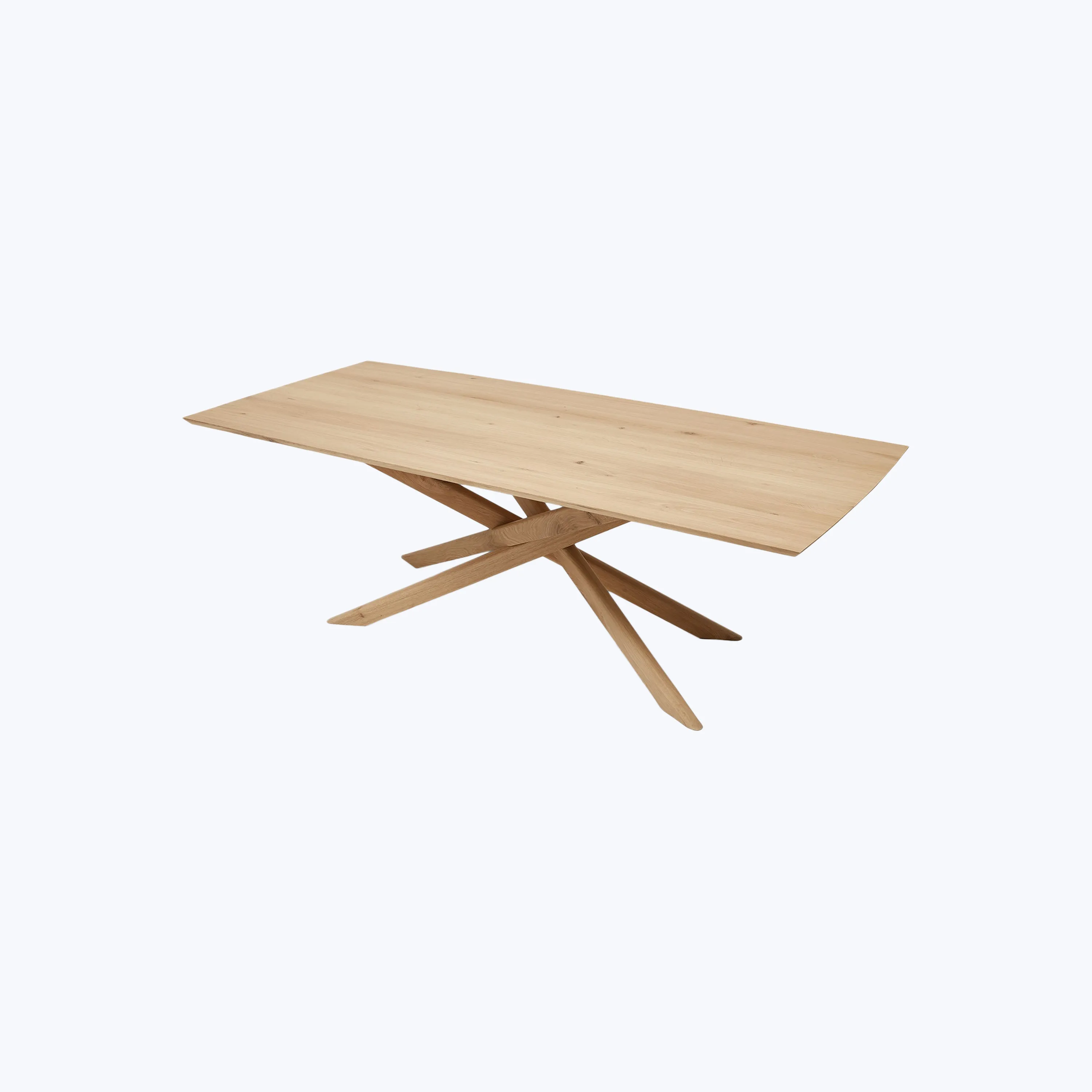 Mikado Rectangular Oak Dining Table