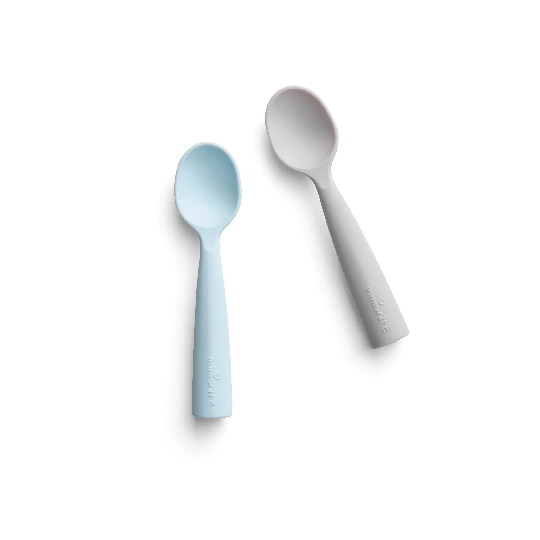 Miniware Training Spoon Set Aqua   Grey