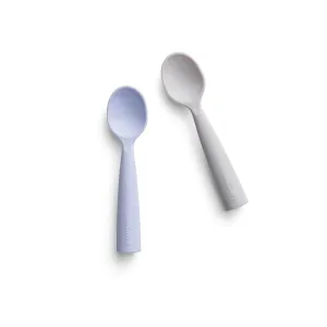 Miniware Training Spoon Set Lavender   Grey