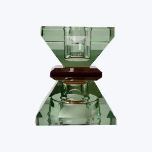 Mirror Crystal Candle Holder