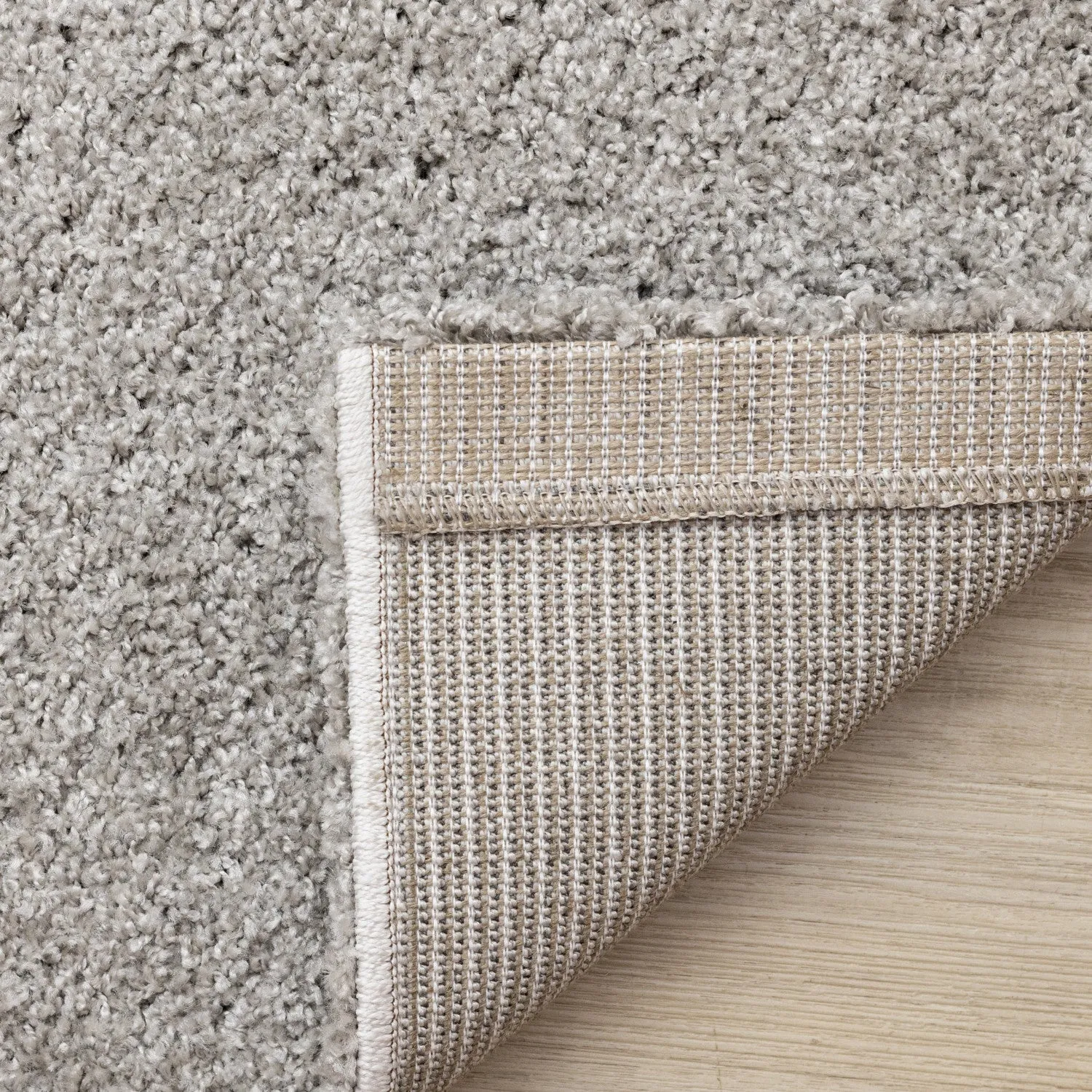 Misha Soft Modern Area Rug - Grey Taupe - 5' X 8'