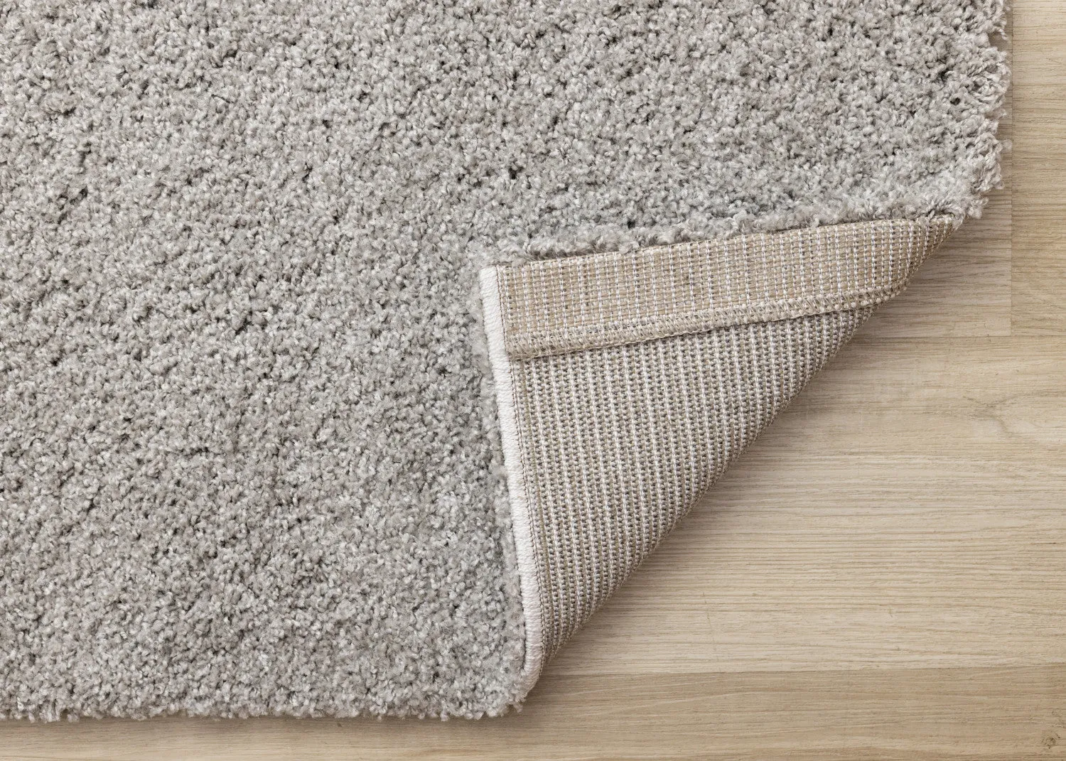 Misha Soft Modern Area Rug - Grey Taupe - 5' X 8'