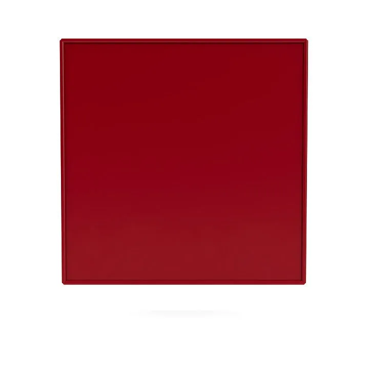 Montana Compile Decorative Shelf With Suspension Rail, Beetroot Red