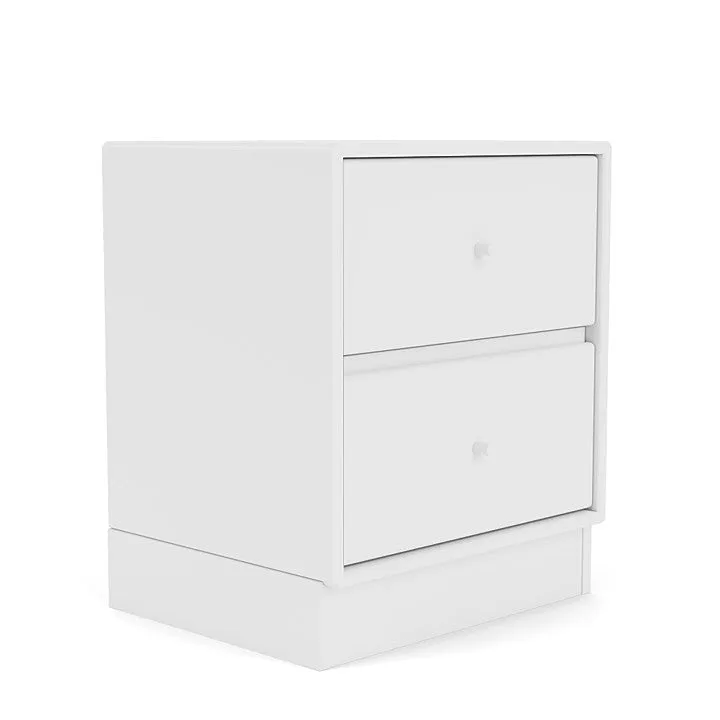 Montana Drift Drawer Module With 7 Cm Plinth, Snow White