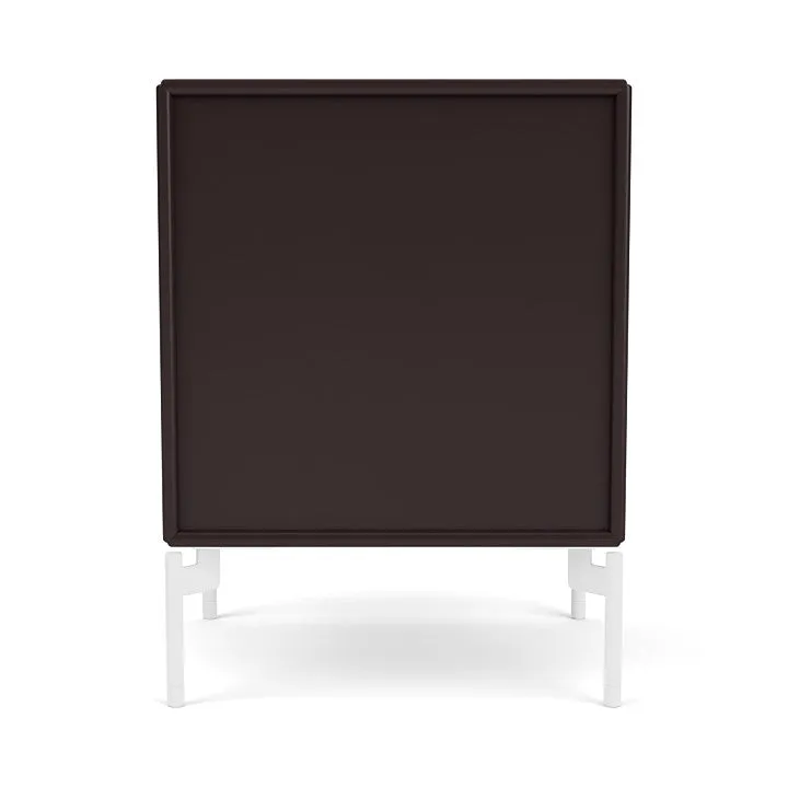 Montana Drift Drawer Module With Legs, Balsamic/Snow White