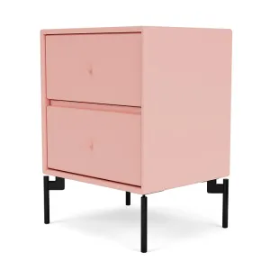 Montana Drift Drawer Module With Legs, Ruby/Black