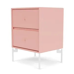 Montana Drift Drawer Module With Legs, Ruby/Snow White