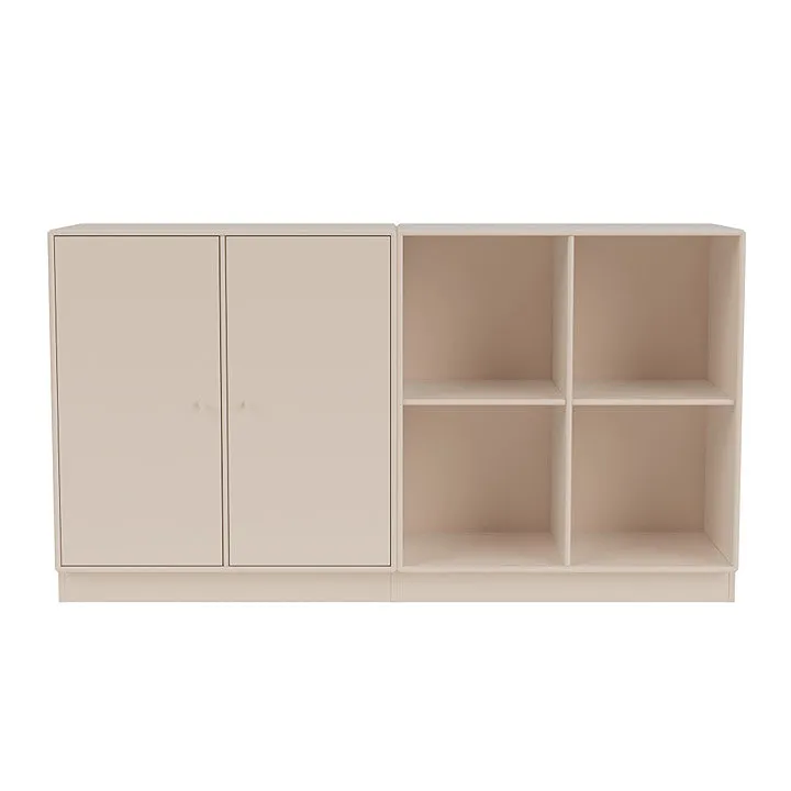 Montana Pair Classic Sideboard With 7 Cm Plinth, Clay