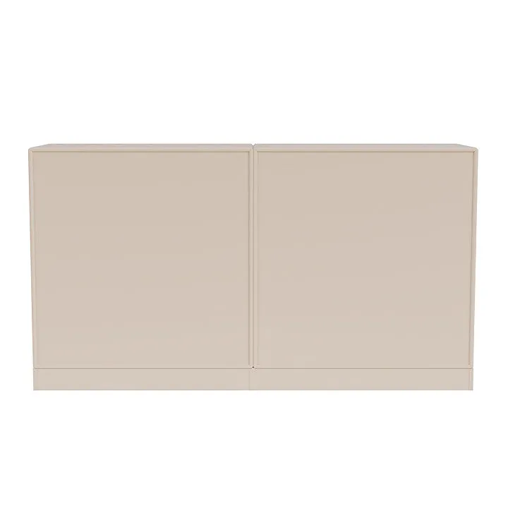 Montana Pair Classic Sideboard With 7 Cm Plinth, Clay