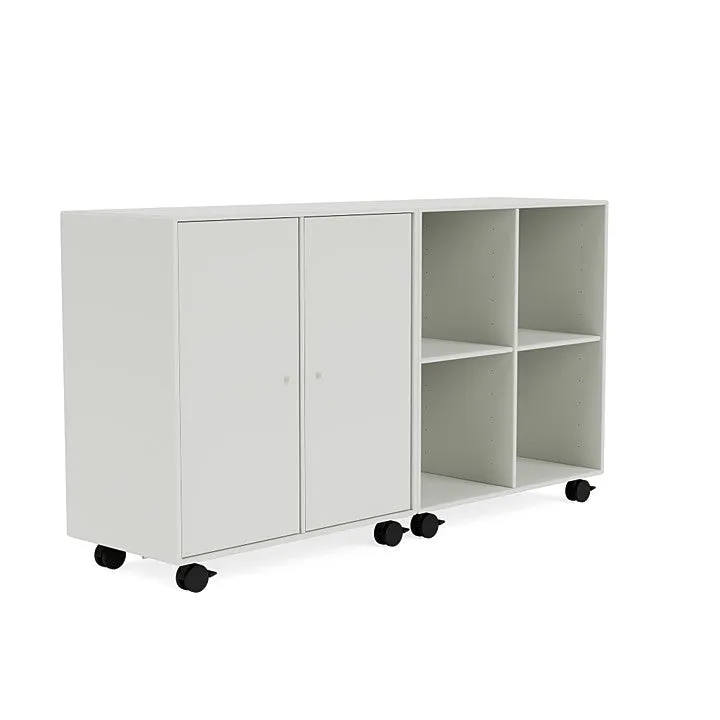 Montana Pair Classic Sideboard With Castors, Nordic White