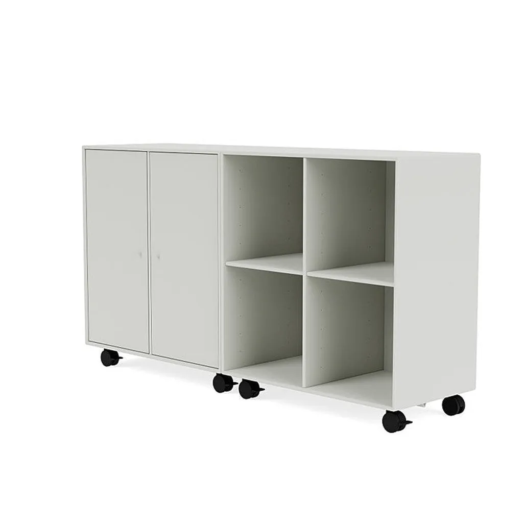 Montana Pair Classic Sideboard With Castors, Nordic White