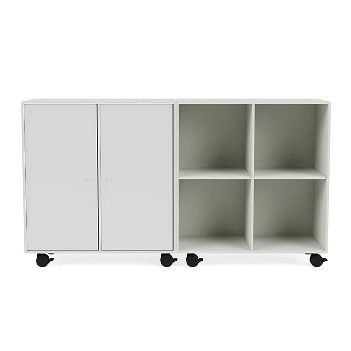 Montana Pair Classic Sideboard With Castors, Nordic White
