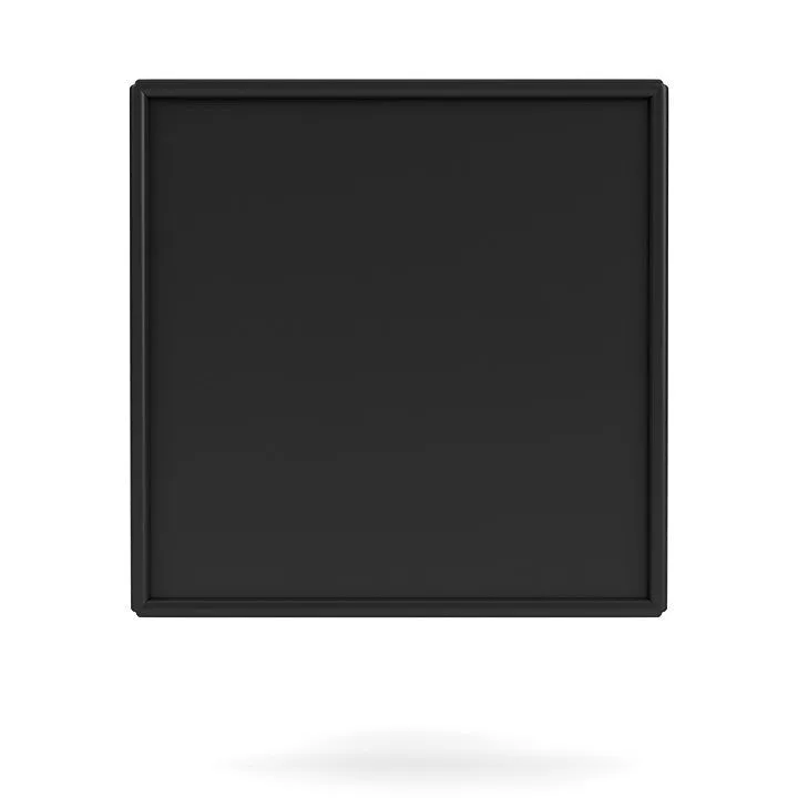 Montana Perfume Wall Mounted Cabinet With Mirror, Black