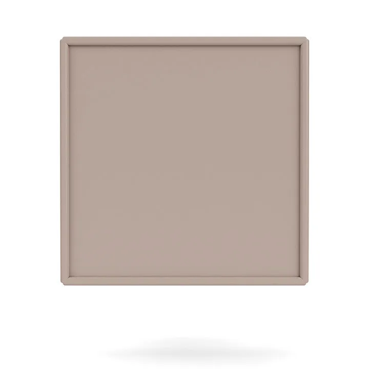 Montana Perfume Wall Mounted Cabinet With Mirror, Mushroom Brown