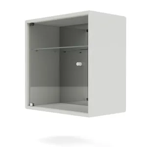 Montana Perfume Wall Mounted Cabinet With Mirror, Nordic White