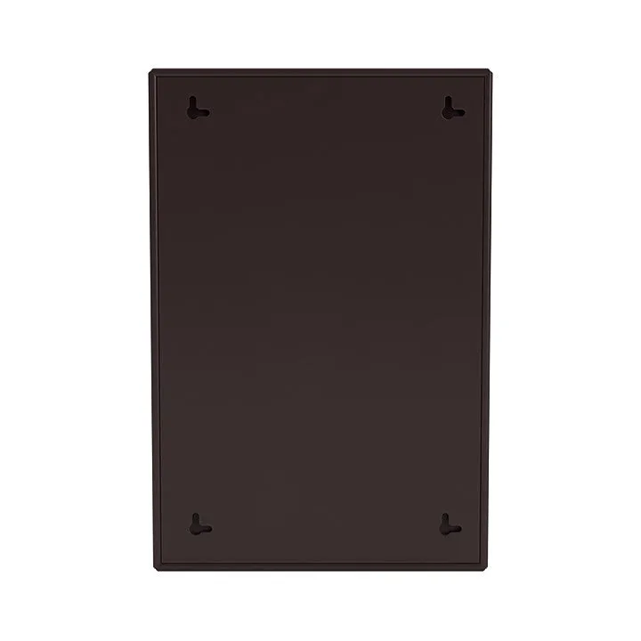 Montana Shelfie Mirror With Shelf Frame, Balsamic Brown