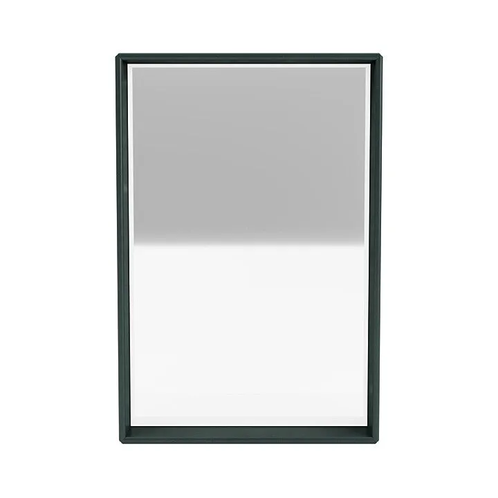 Montana Shelfie Mirror With Shelf Frame, Black Jade