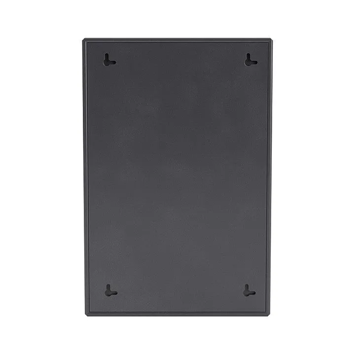 Montana Shelfie Mirror With Shelf Frame, Carbon Black
