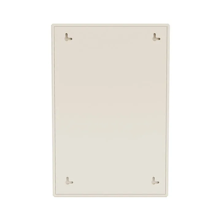 Montana Shelfie Mirror With Shelf Frame, Oat