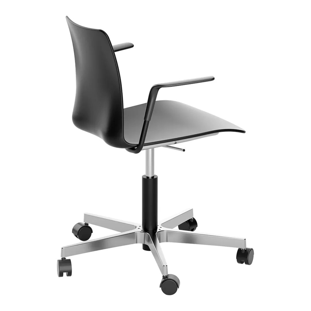 MOOD Learn Conference Armchair - 5-Star Base w/ Casters