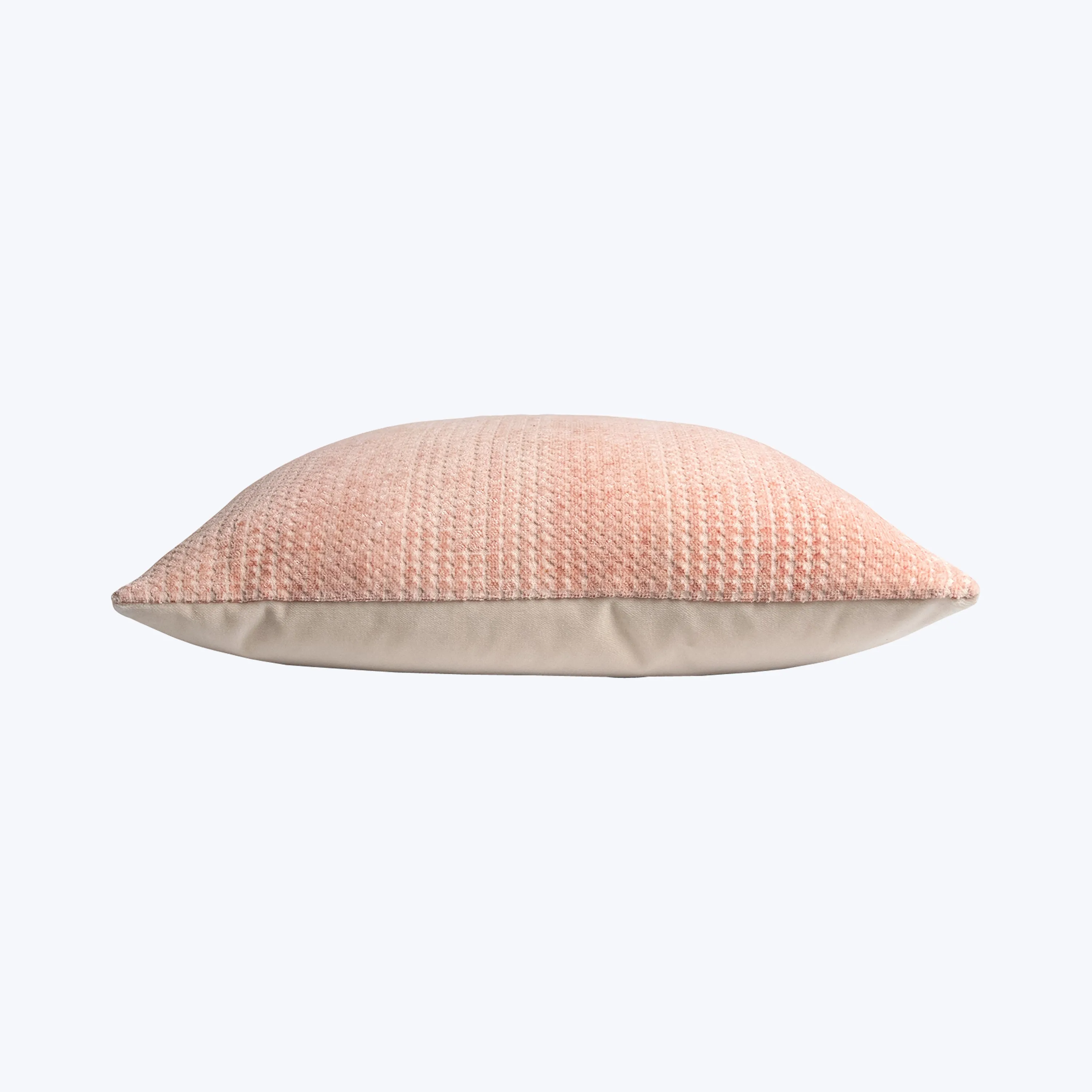 Morpho Woven Jacquard Pillow Peach